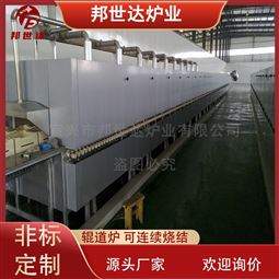 石墨负极电池材料烧结炉 催化剂粉体推板炉