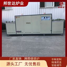 玻璃烤花炉 网带式烧银炉 退火网带炉
