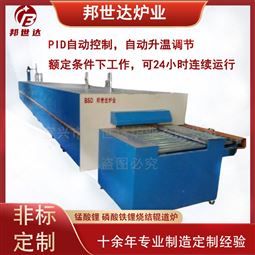 邦世达 高镍三元材料辊道炉 超纯粉体烧结炉